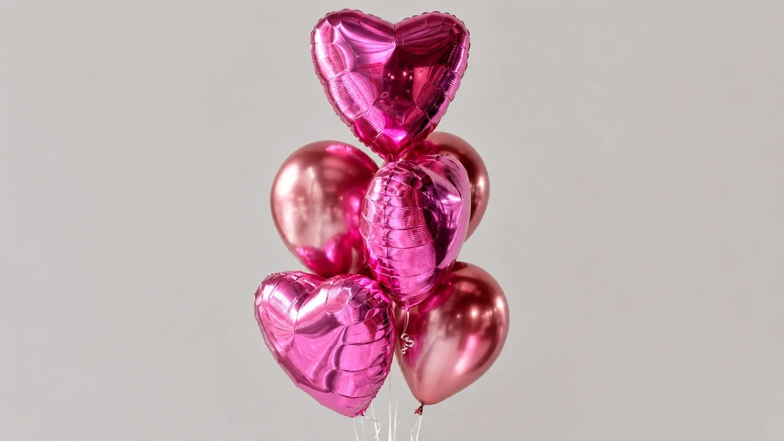 Сет шаров "Rose", изображение 2